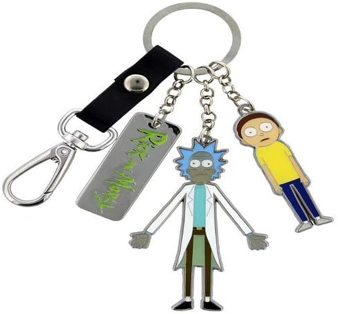 Rick and Morty Rick und Morty Schlüsselanhänger Multicolor