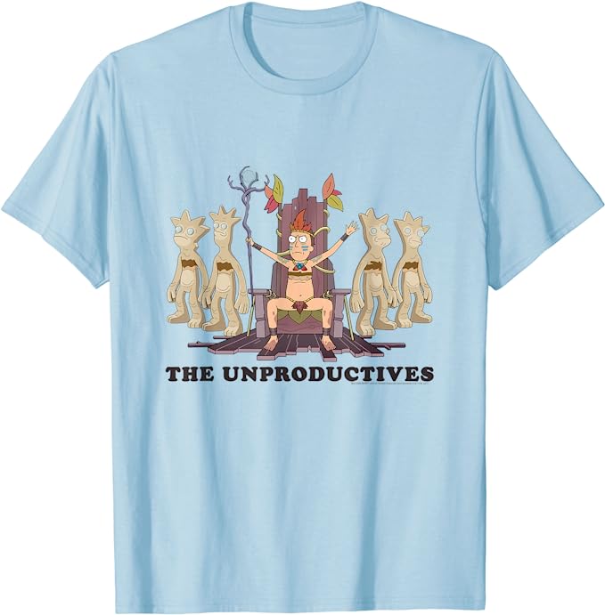 The_Unproduktives_T-shirt_Himmelblau