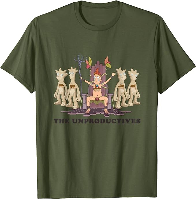 The_Unproduktives_T-shirt_olivegrün